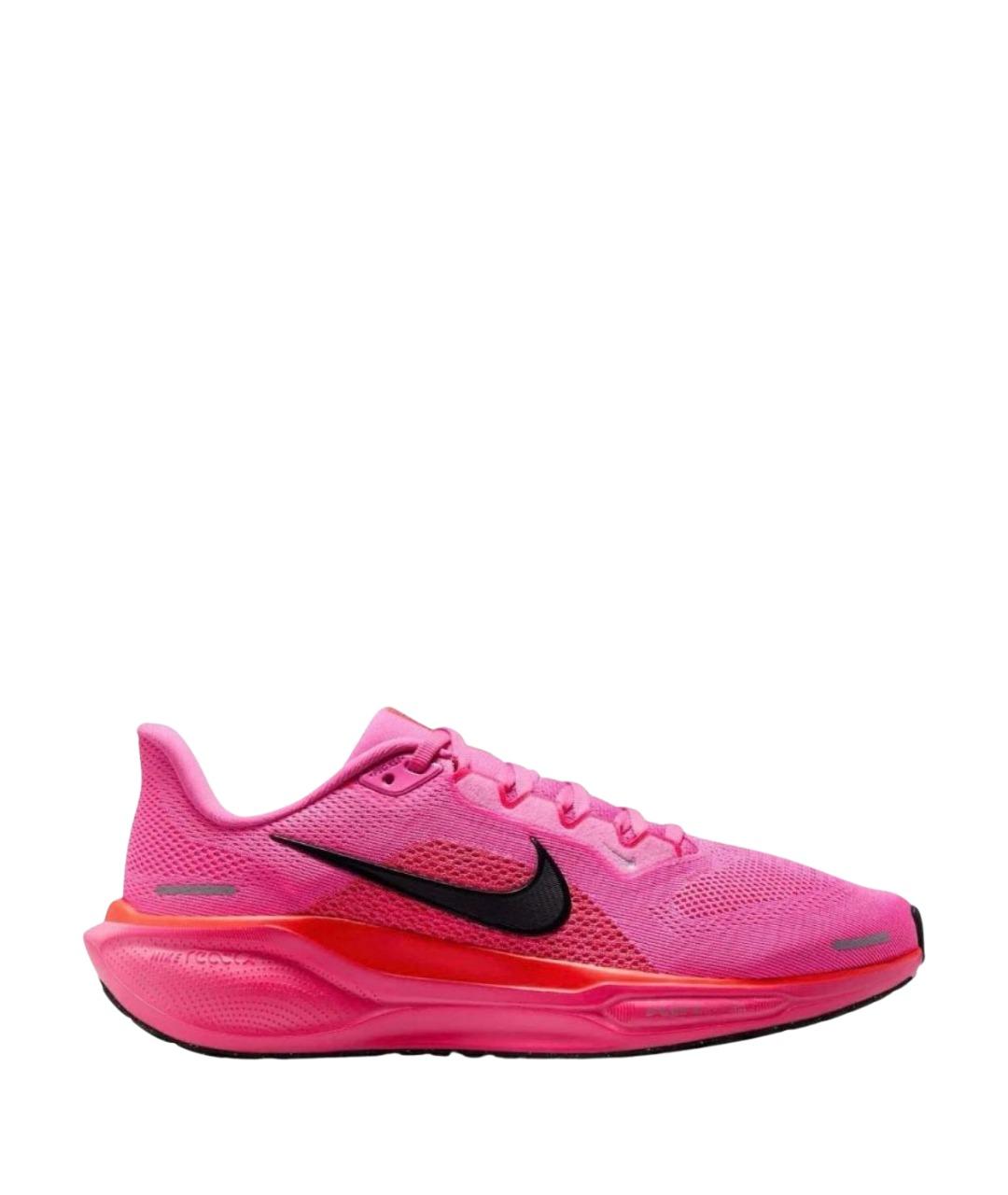 NIKE Фуксия текстильные кроссовки, фото 1