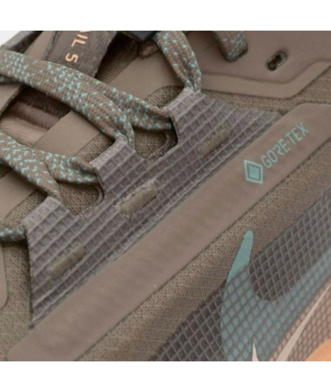 NIKE Хаки текстильные кроссовки, фото 5