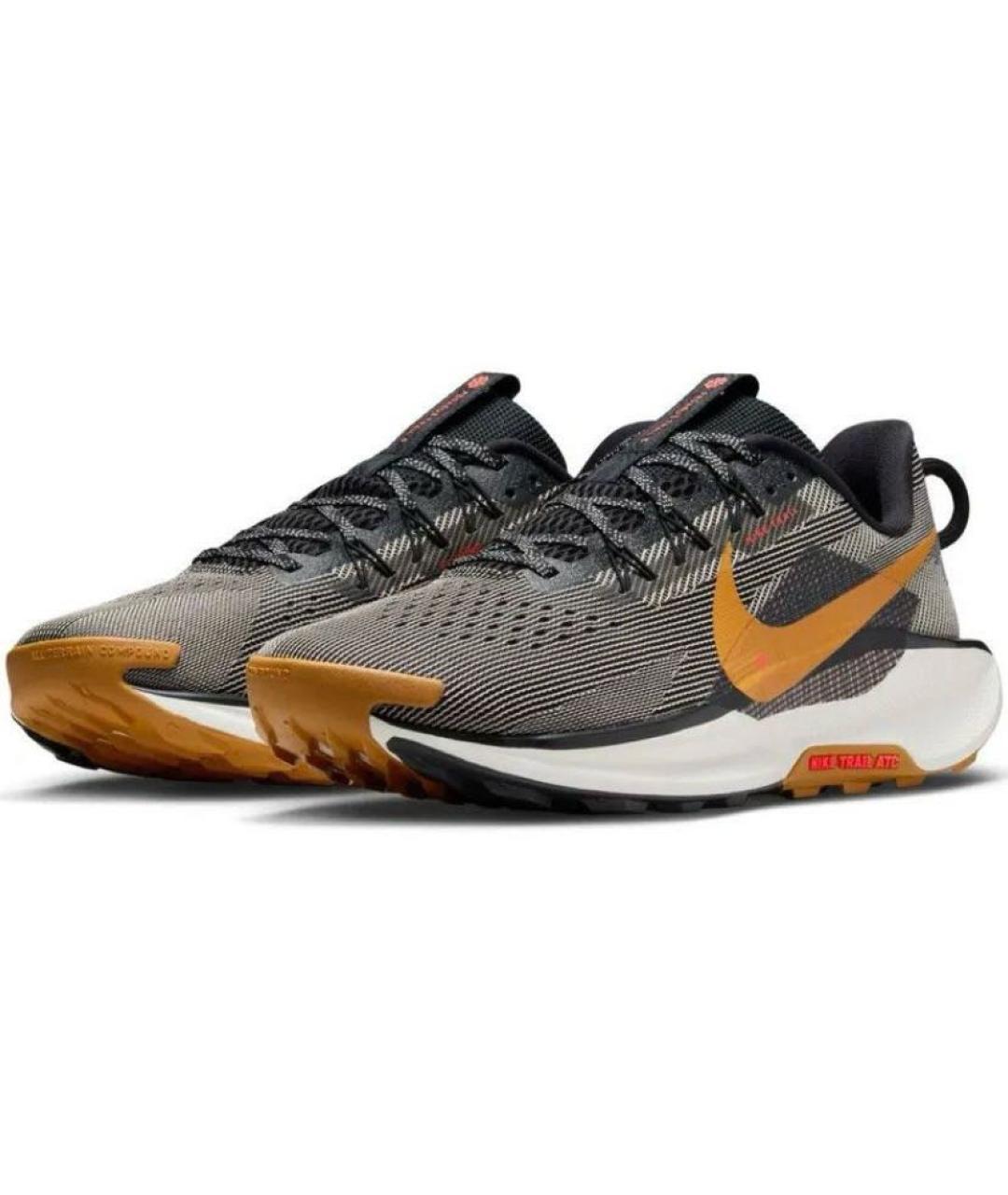 NIKE Антрацитовые текстильные кроссовки, фото 2