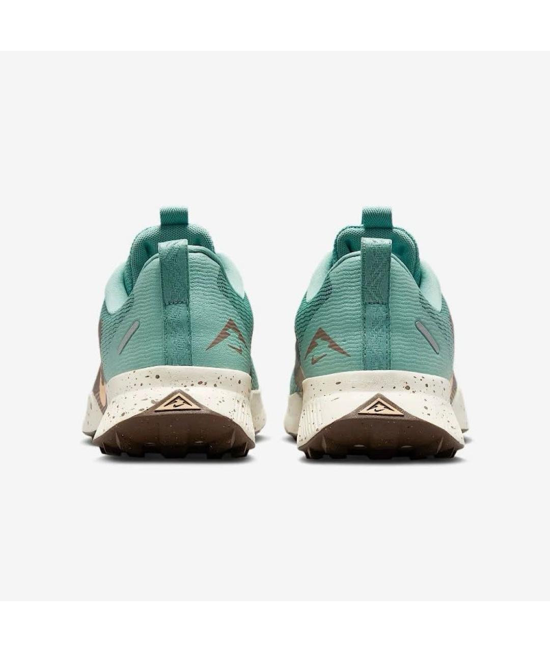 NIKE Бирюзовые текстильные кроссовки, фото 4