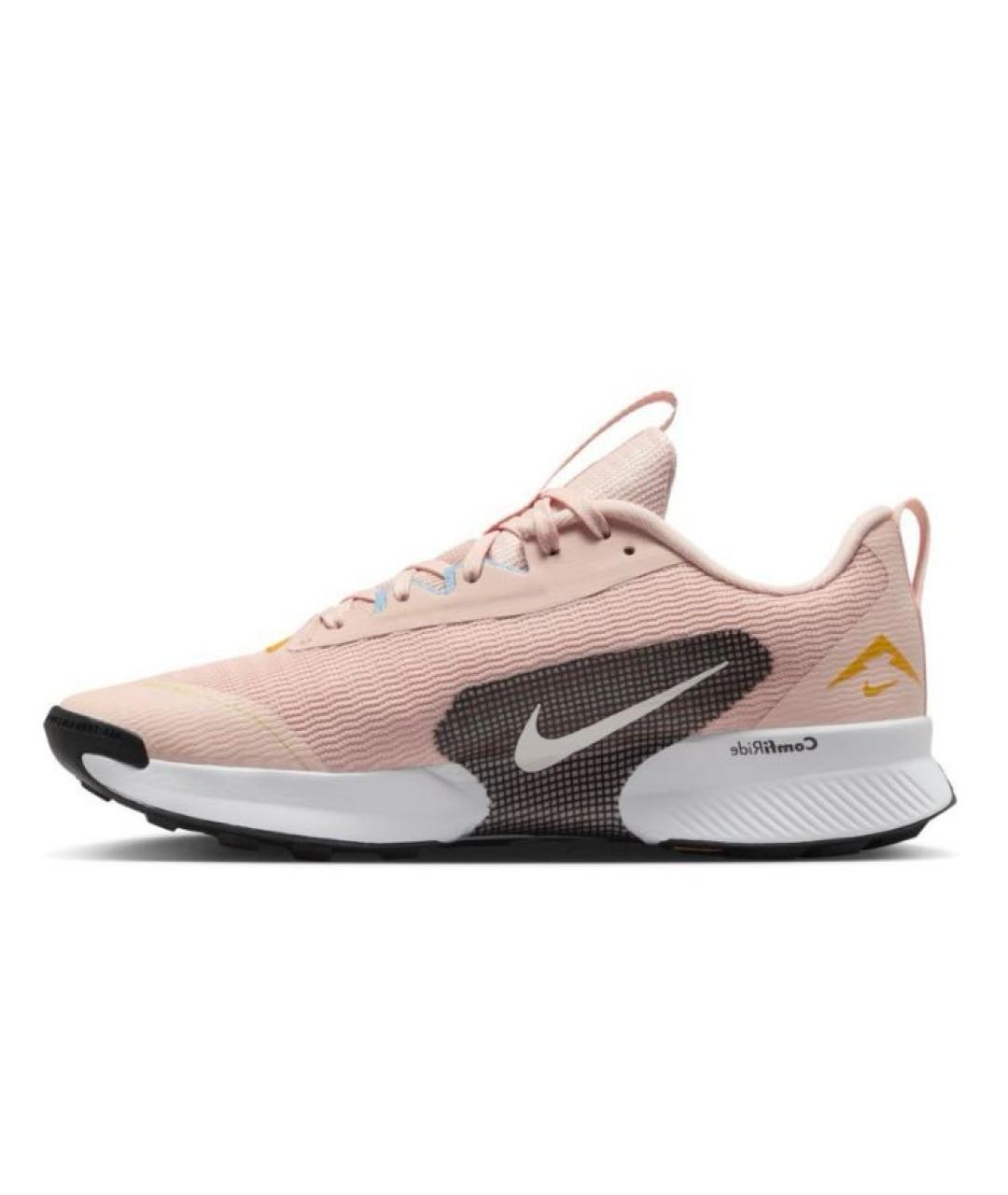NIKE Коралловые текстильные кроссовки, фото 5