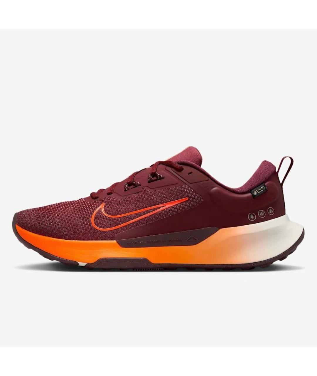 NIKE Бордовые текстильные кроссовки, фото 5