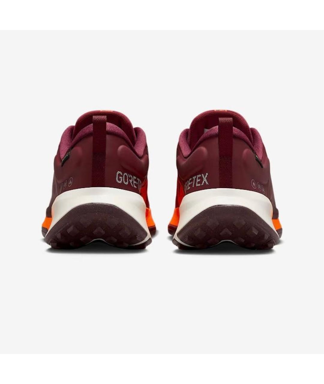 NIKE Бордовые текстильные кроссовки, фото 4