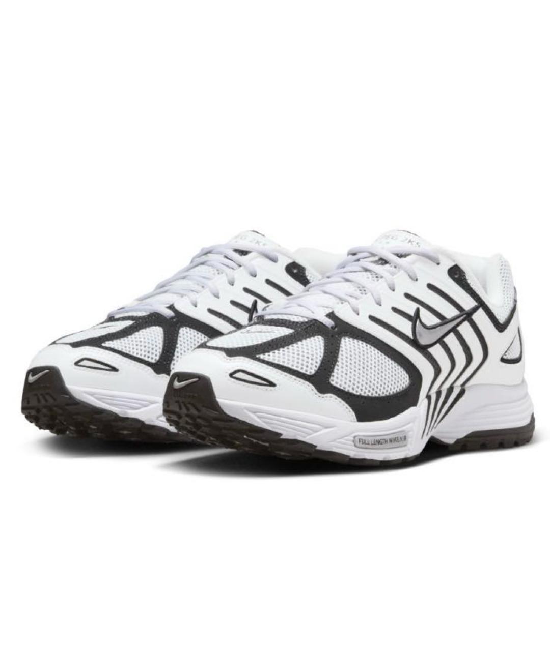 NIKE Белые текстильные кроссовки, фото 3