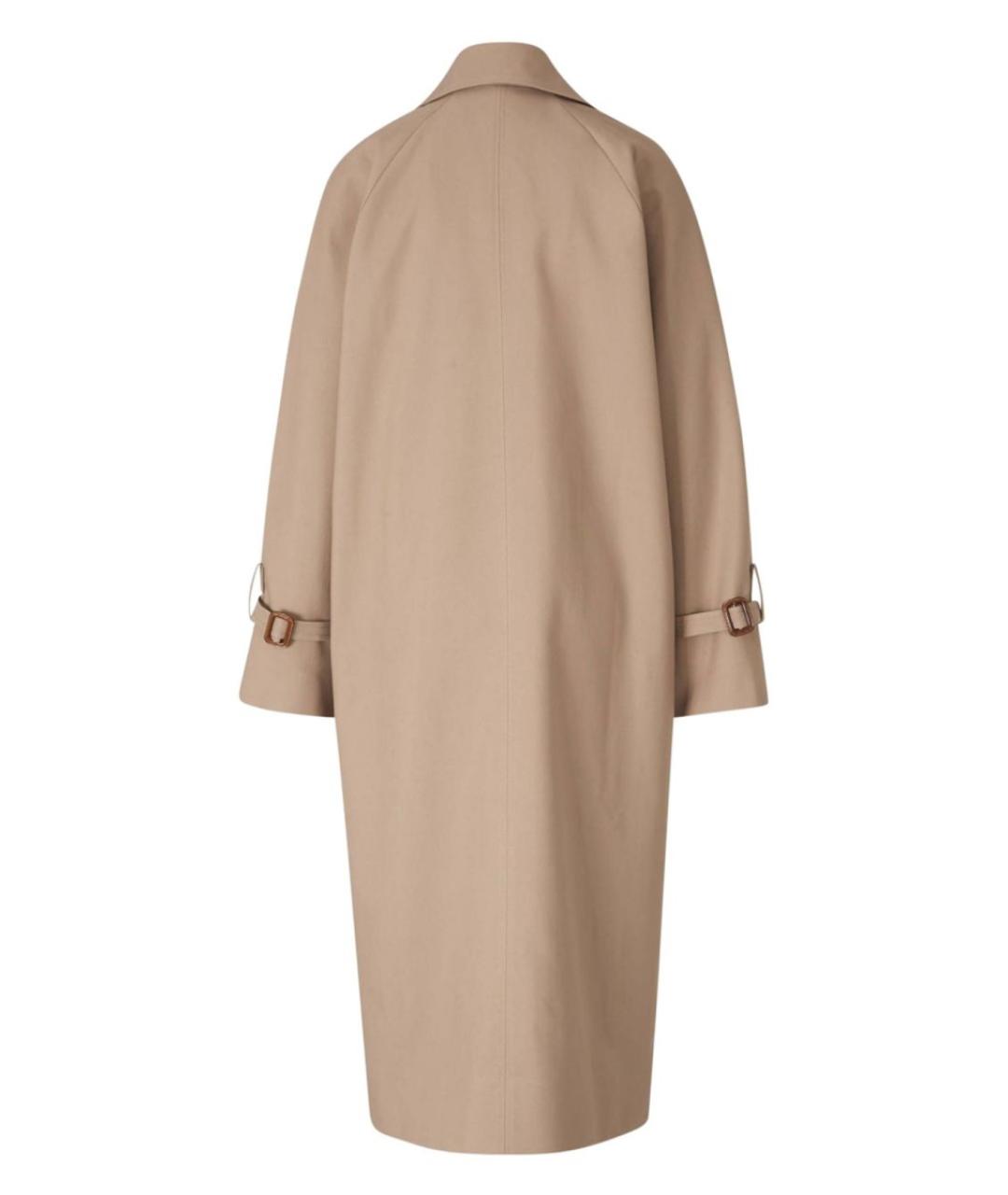 TOTEME Коричневый хлопковый тренч/плащ, фото 2