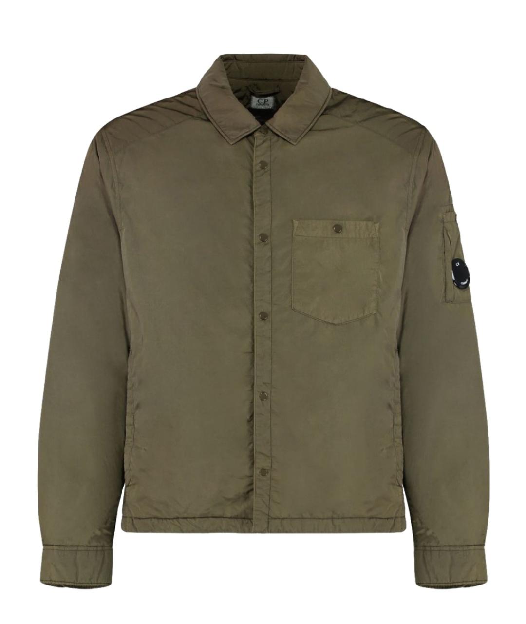 CP COMPANY Зеленая кэжуал рубашка, фото 1