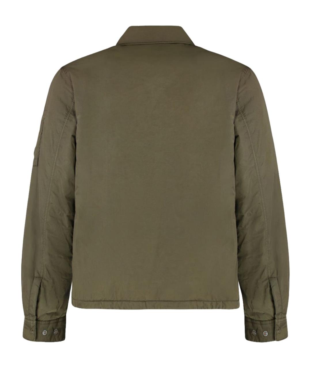 CP COMPANY Зеленая кэжуал рубашка, фото 2