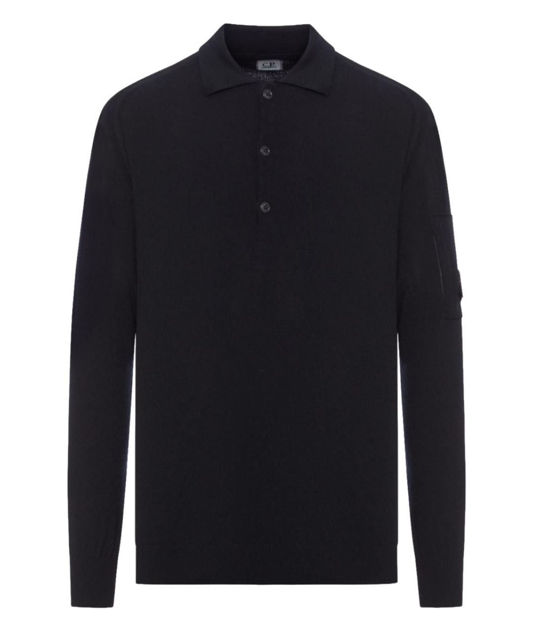 CP COMPANY Черный шерстяной джемпер / свитер, фото 1