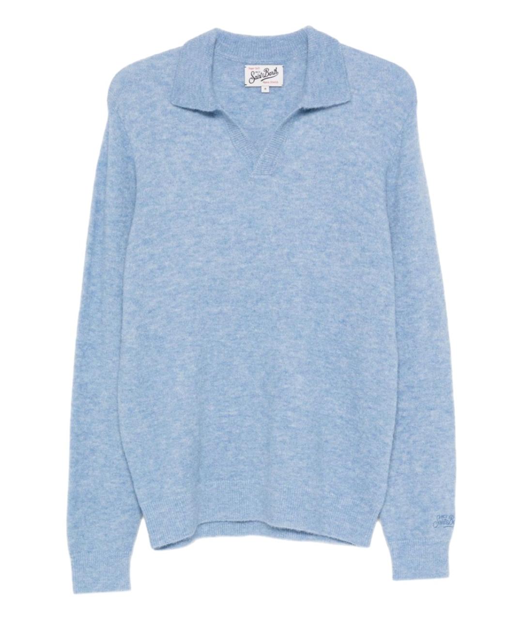 MC2 SAINT BARTH Синий шерстяной джемпер / свитер, фото 1