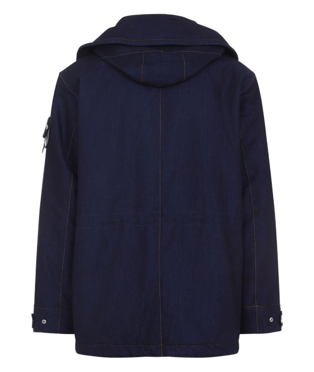 STONE ISLAND Синяя хлопковая куртка, фото 2