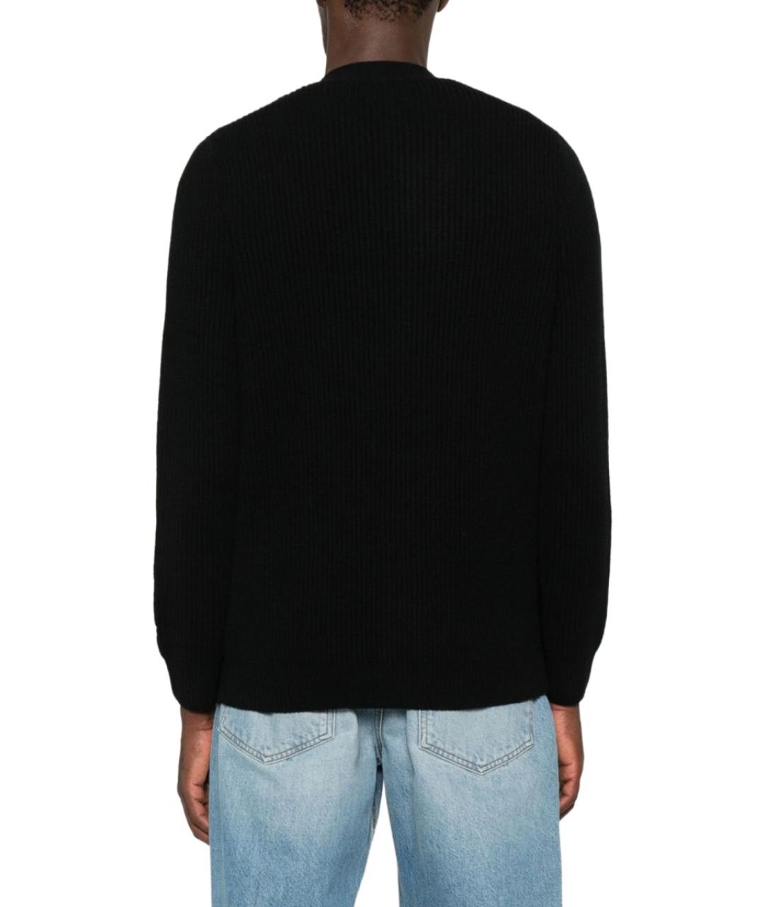 MC2 SAINT BARTH Черный шерстяной джемпер / свитер, фото 3