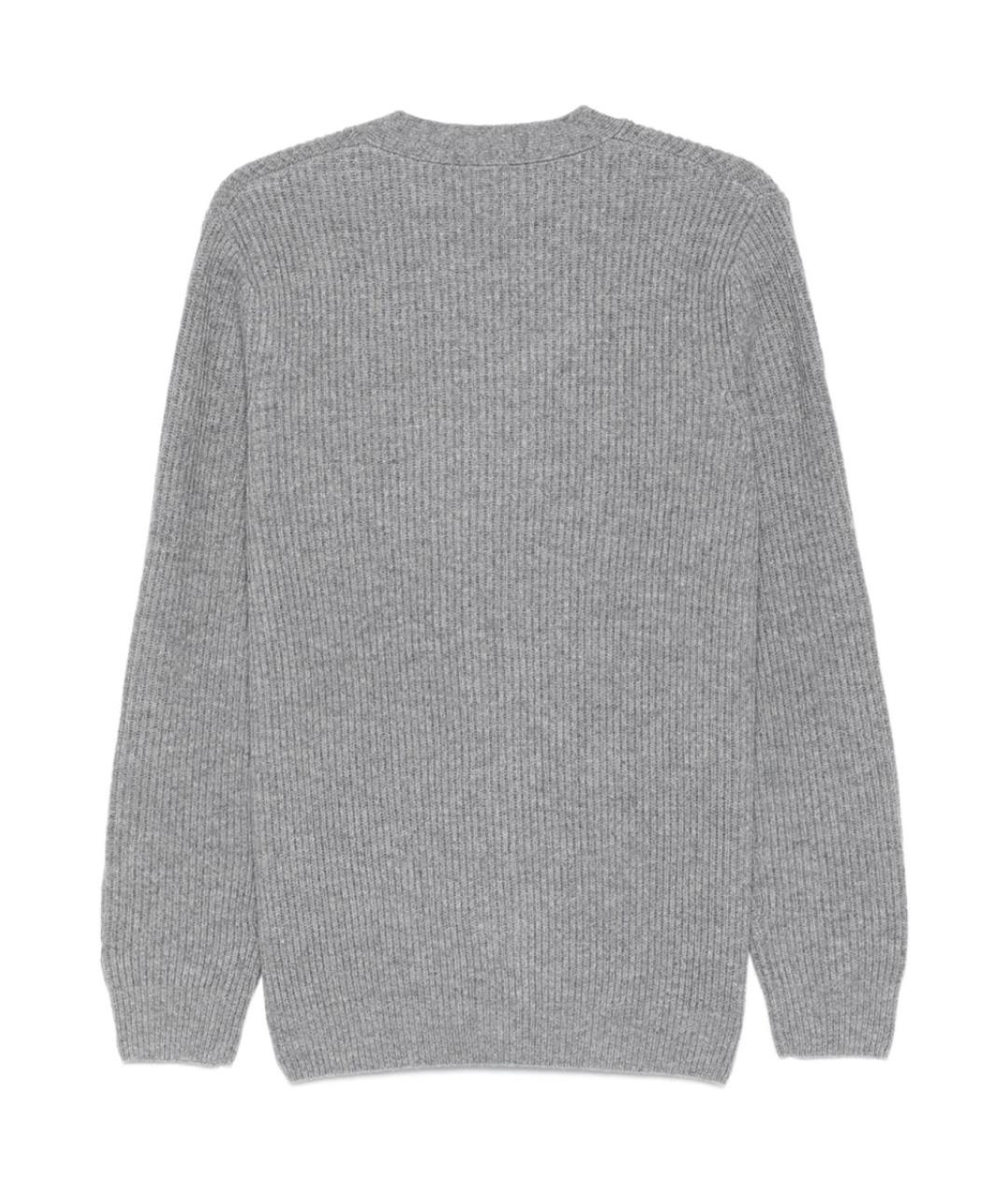 MC2 SAINT BARTH Серый шерстяной джемпер / свитер, фото 2