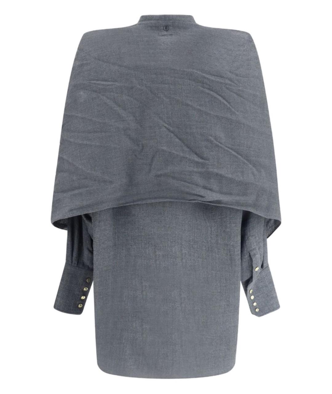 DARKPARK Серая шерстяная рубашка, фото 2