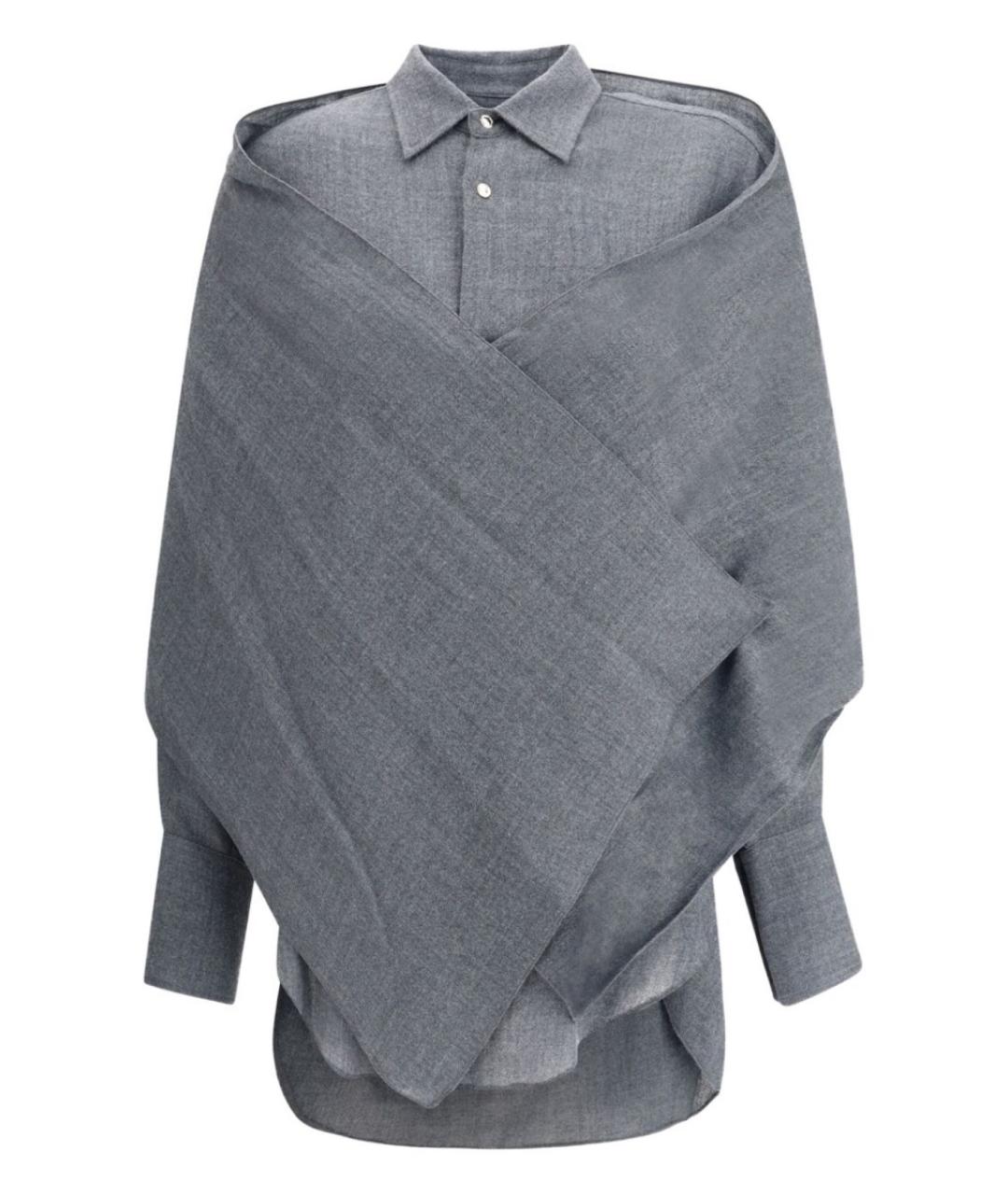 DARKPARK Серая шерстяная рубашка, фото 1