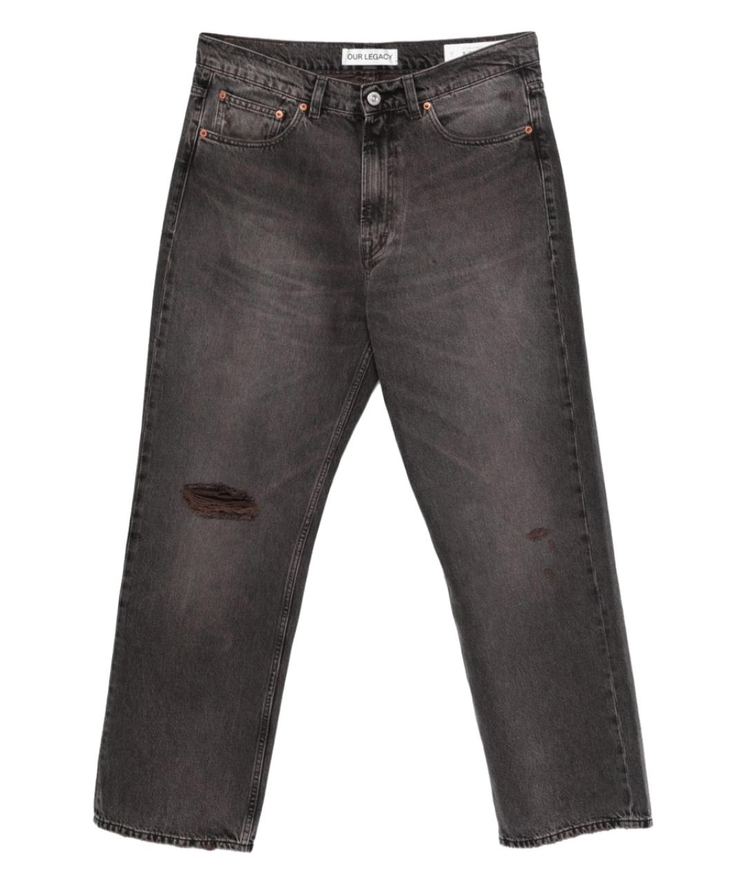 OUR LEGACY Хлопковые прямые джинсы, фото 1