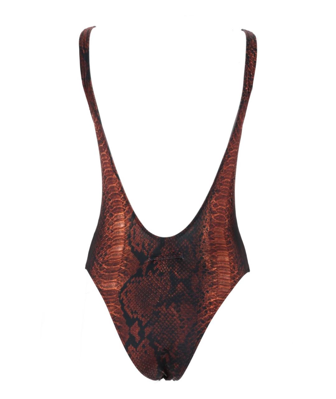 JEAN PAUL GAULTIER Мульти полиэстеровый купальник, фото 2