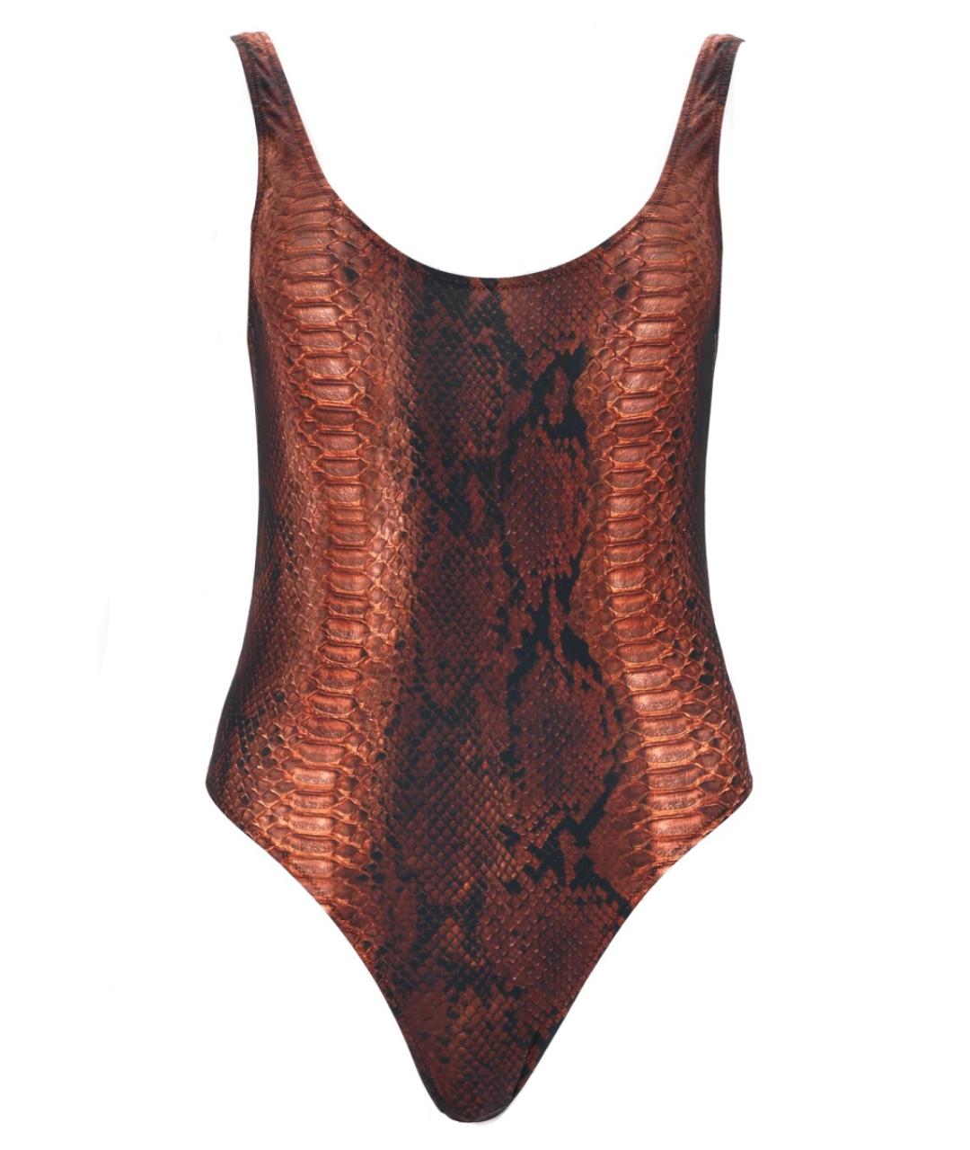 JEAN PAUL GAULTIER Мульти полиэстеровый купальник, фото 1