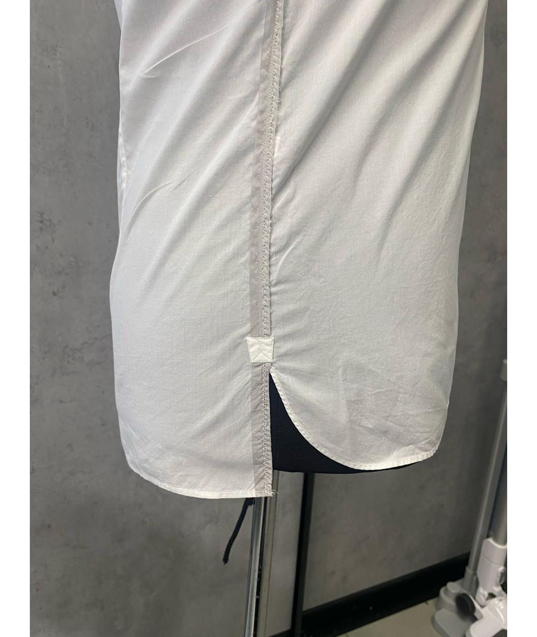 LANVIN Белая хлопковая кэжуал рубашка, фото 4