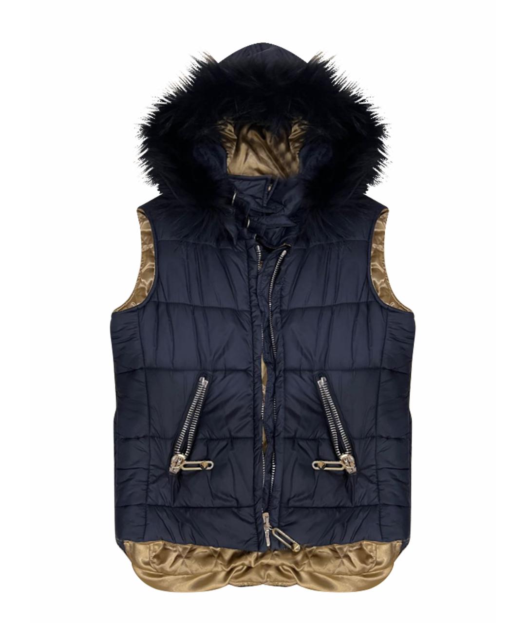 PHILIPP PLEIN Черный полиамидовый жилет, фото 1