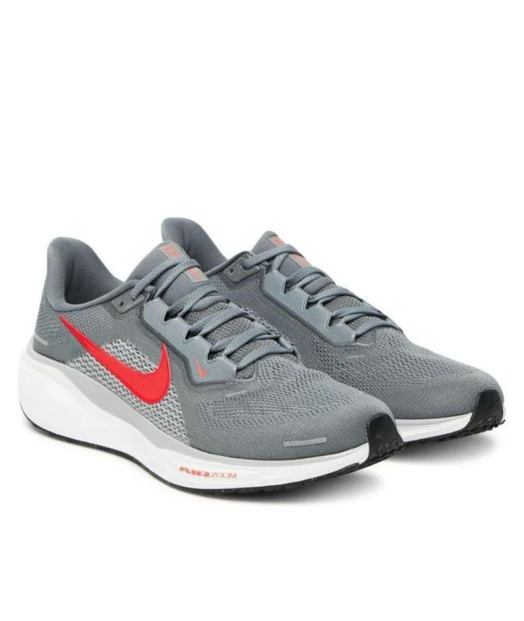 NIKE Серые текстильные кроссовки, фото 2