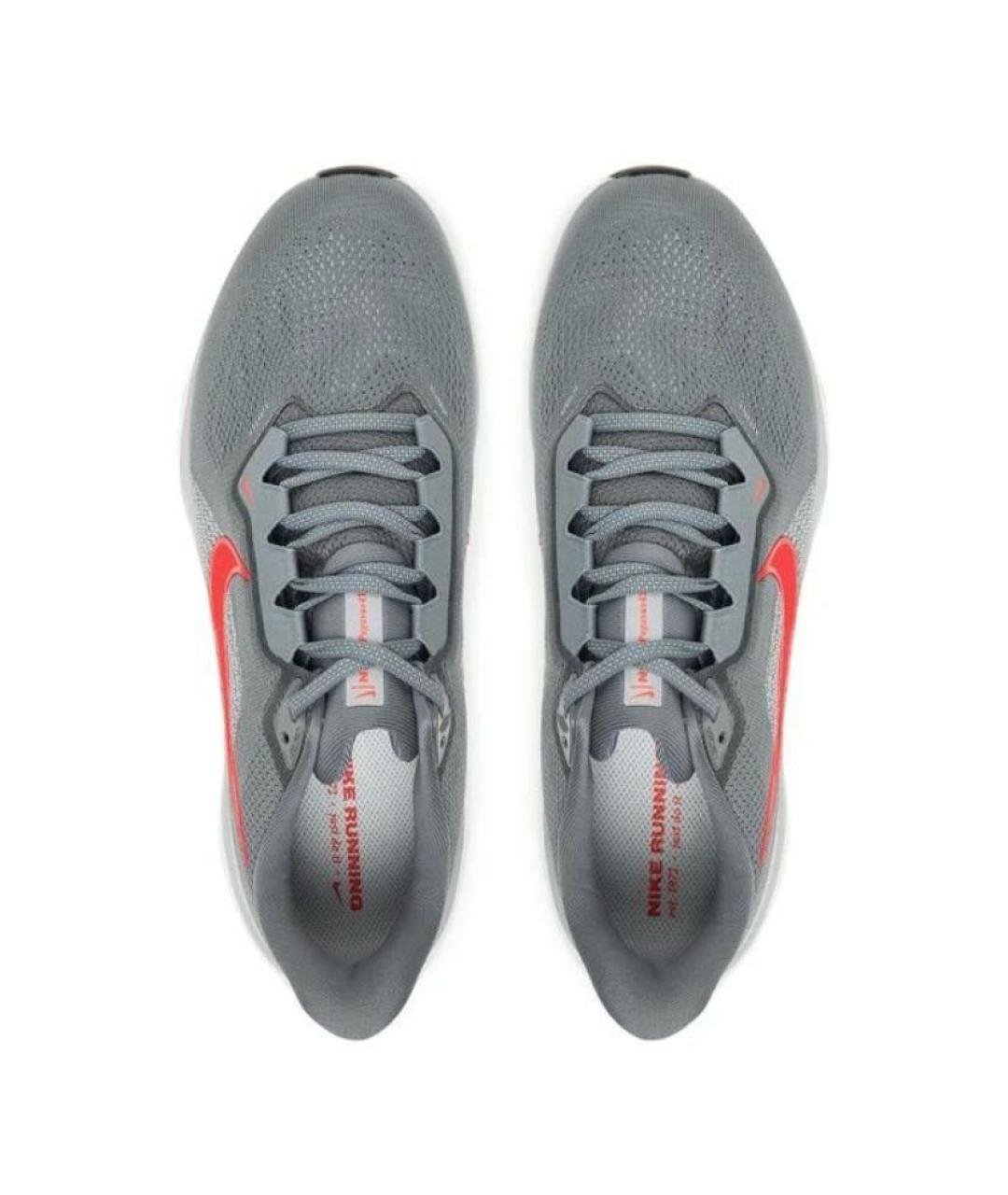 NIKE Серые текстильные кроссовки, фото 4