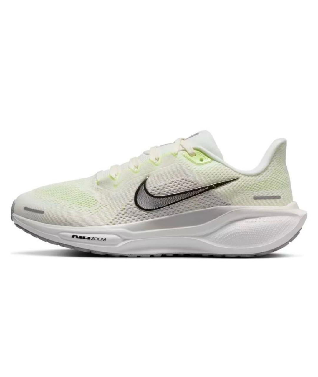 NIKE Салатовые текстильные кроссовки, фото 4