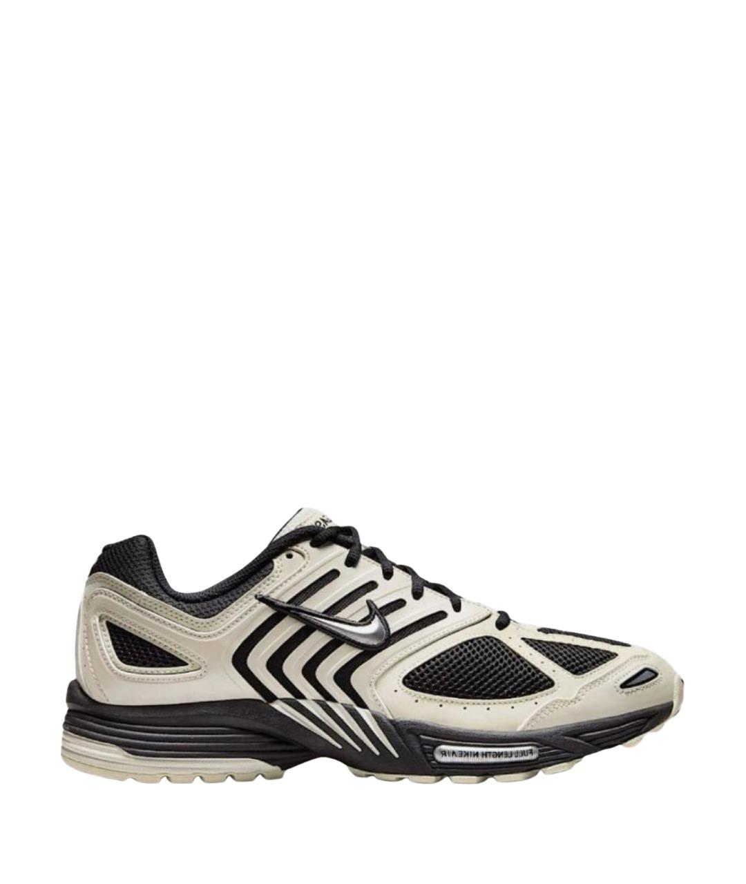 NIKE Бежевые текстильные кроссовки, фото 1