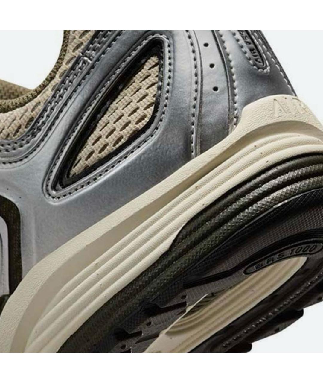 NIKE Бежевые текстильные кроссовки, фото 5