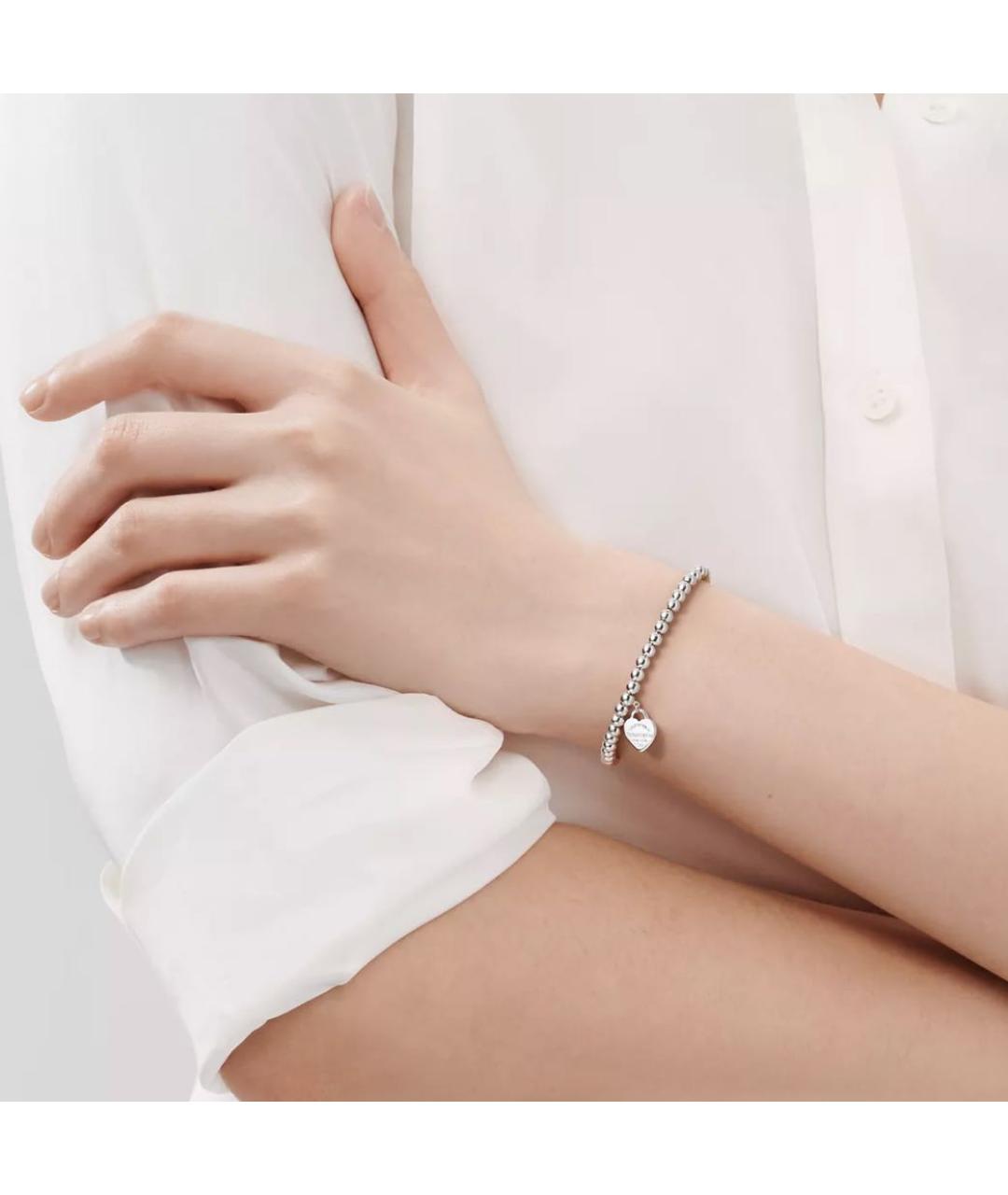 TIFFANY&CO Серебрянный серебряный браслет, фото 3