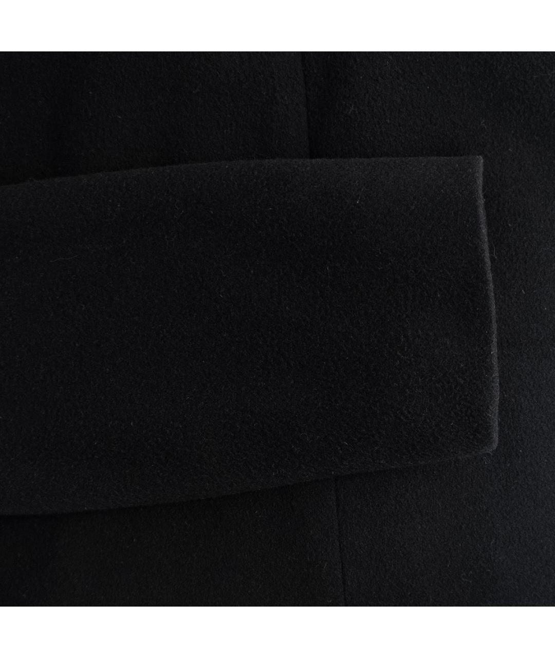 HUGO BOSS Черное шерстяное пальто, фото 5