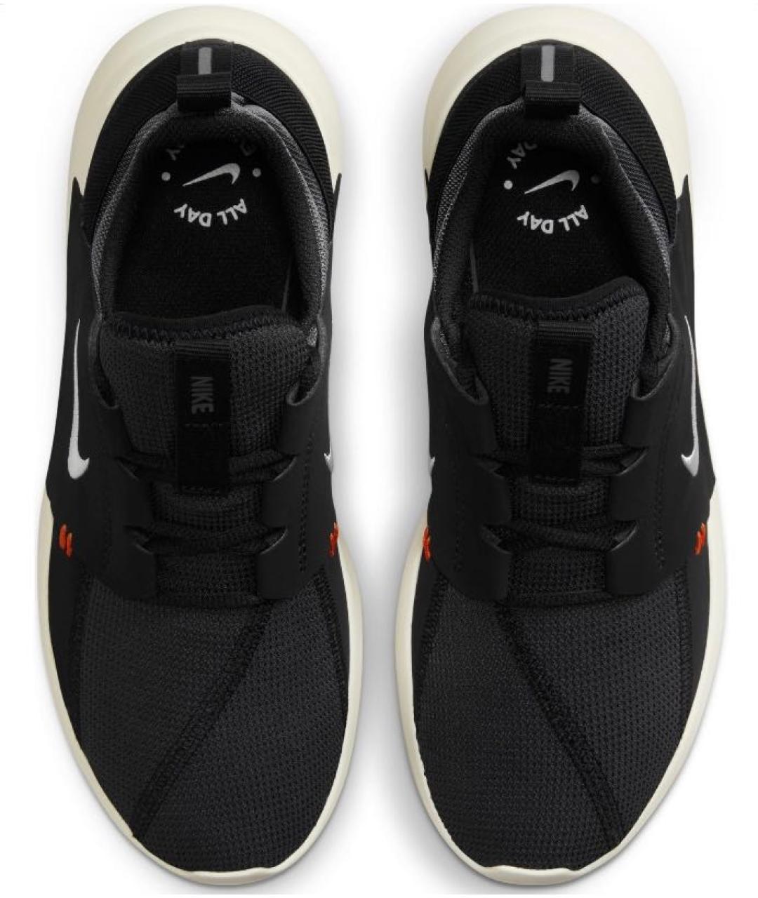 NIKE Черные текстильные кроссовки, фото 4