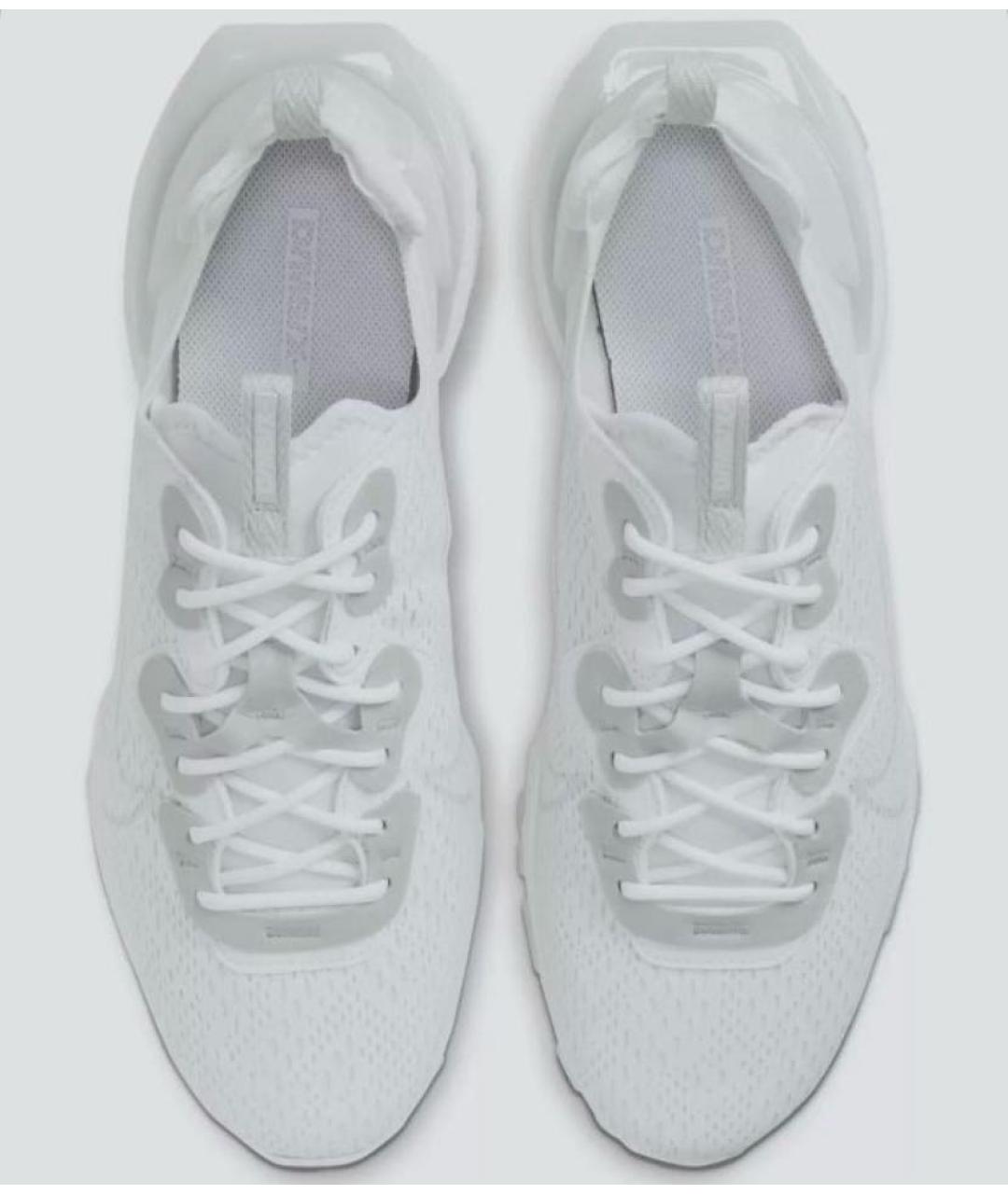 NIKE Белые текстильные кроссовки, фото 3