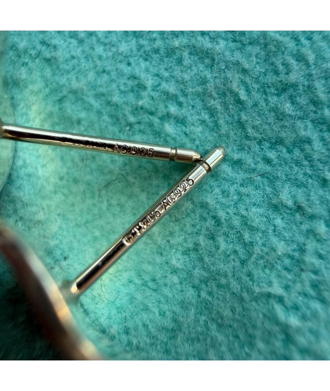 TIFFANY&CO Серебряные серебряные серьги, фото 5