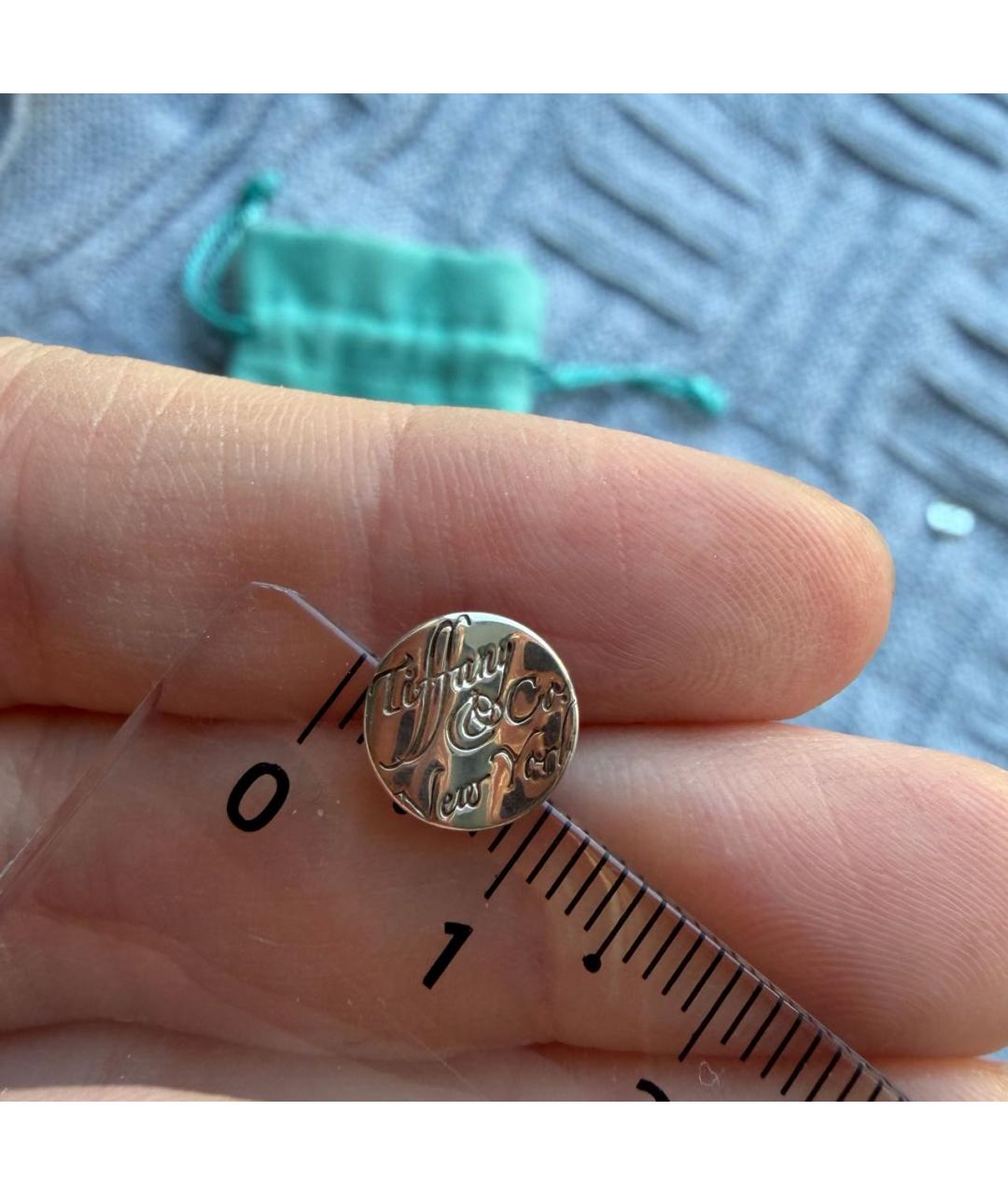 TIFFANY&CO Серебряные серебряные серьги, фото 6