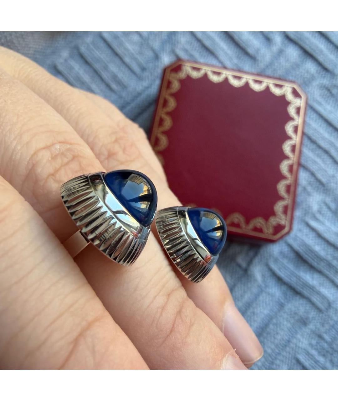 CARTIER Серебряные серебряные запонки, фото 5