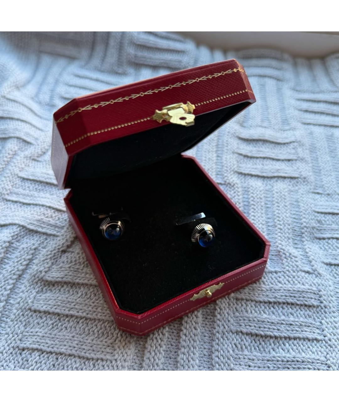 CARTIER Серебряные серебряные запонки, фото 2