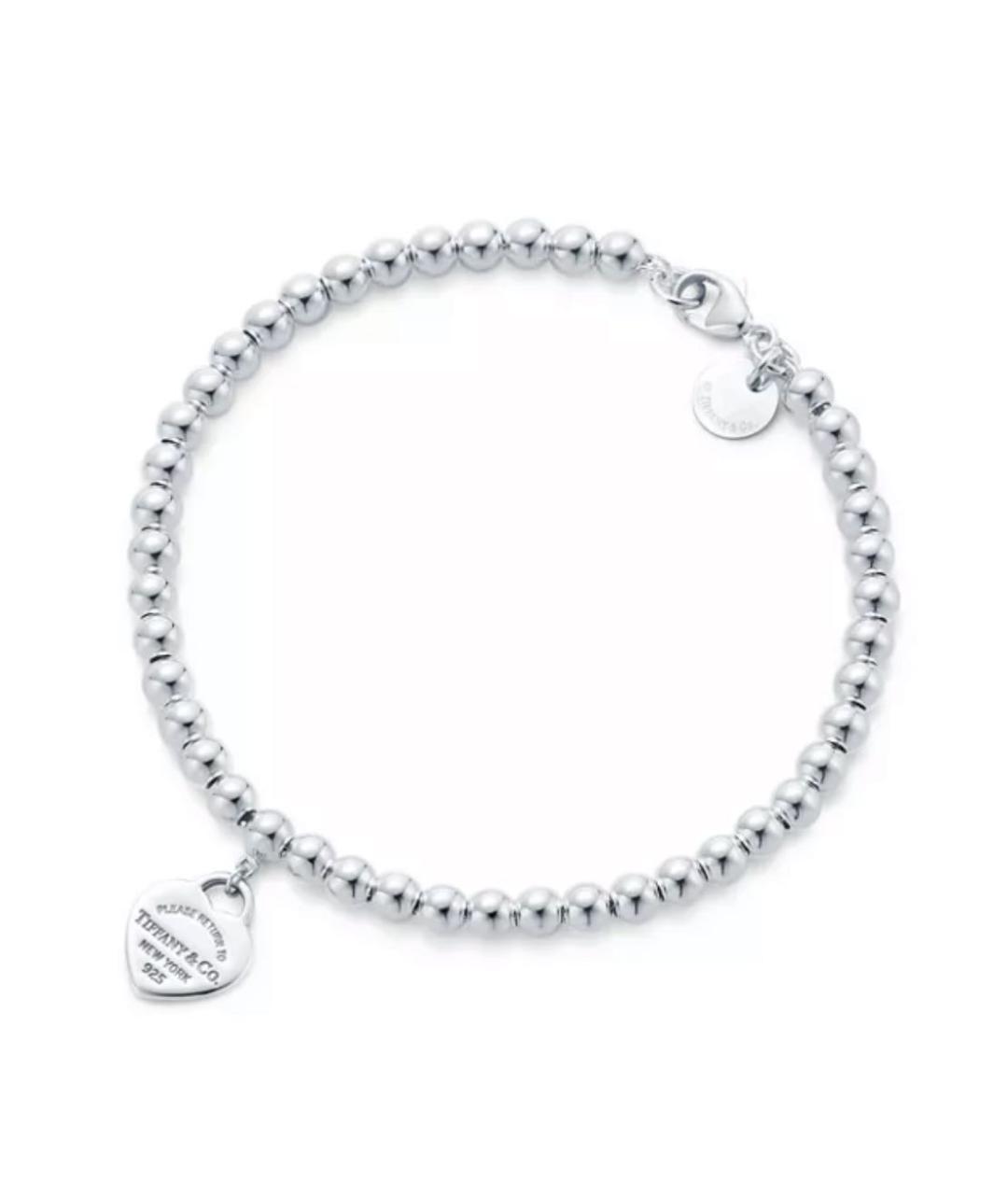 TIFFANY&CO Бирюзовый серебряный браслет, фото 3