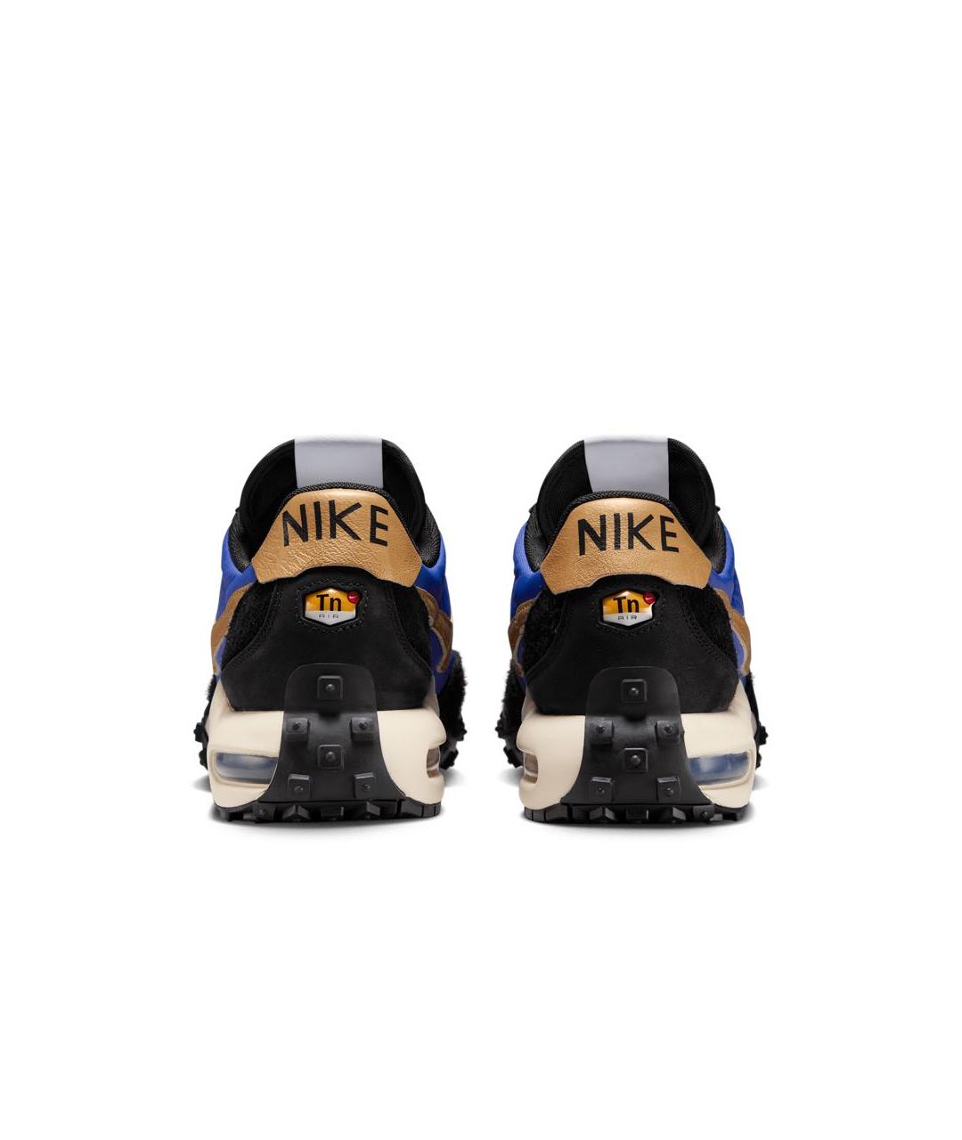 NIKE Синие текстильные низкие кроссовки / кеды, фото 4