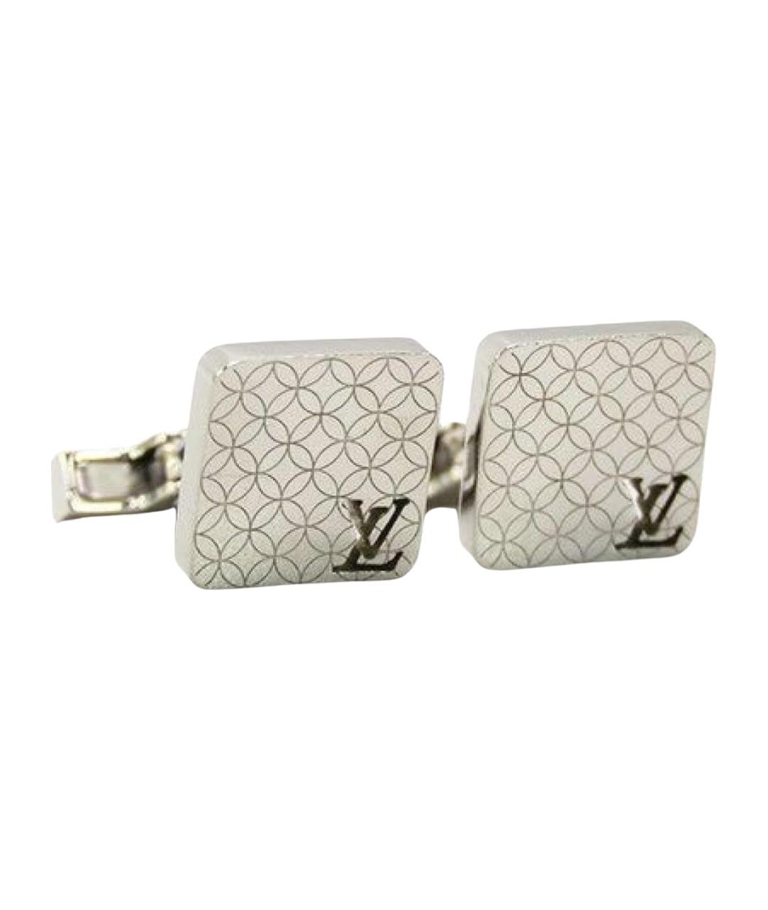 LOUIS VUITTON Серебряные запонки, фото 1