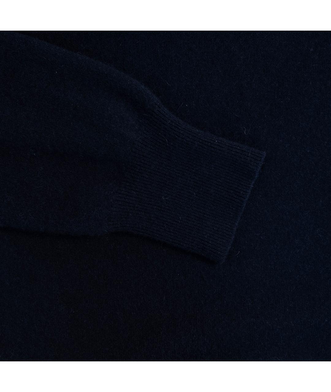 BURBERRY Темно-синий кашемировый джемпер / свитер, фото 5