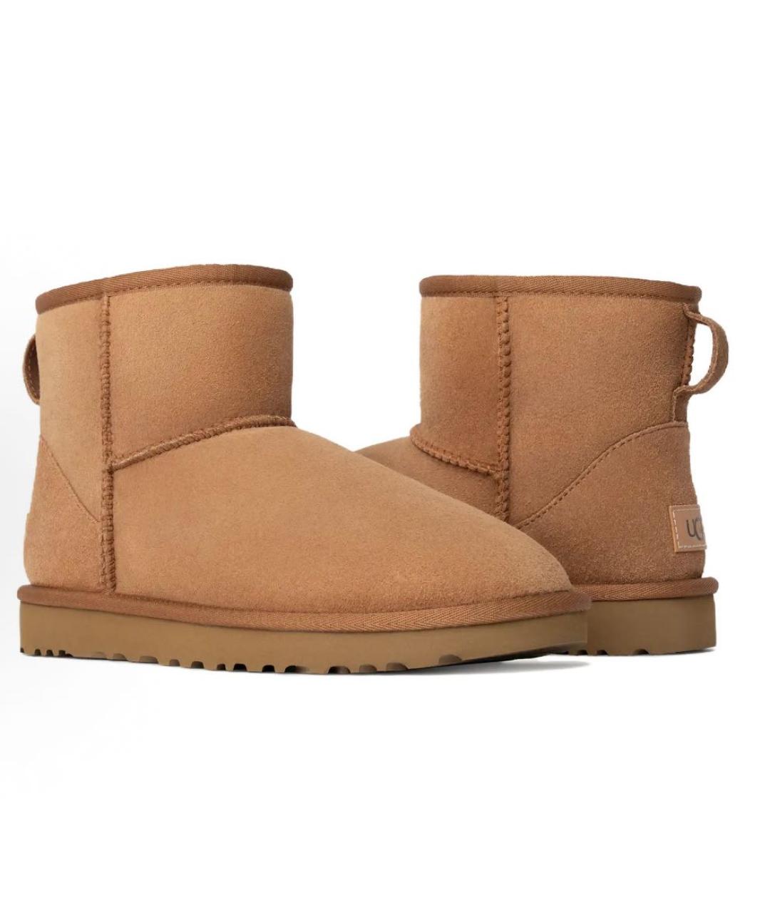 UGG AUSTRALIA Коричневые ботинки, фото 3