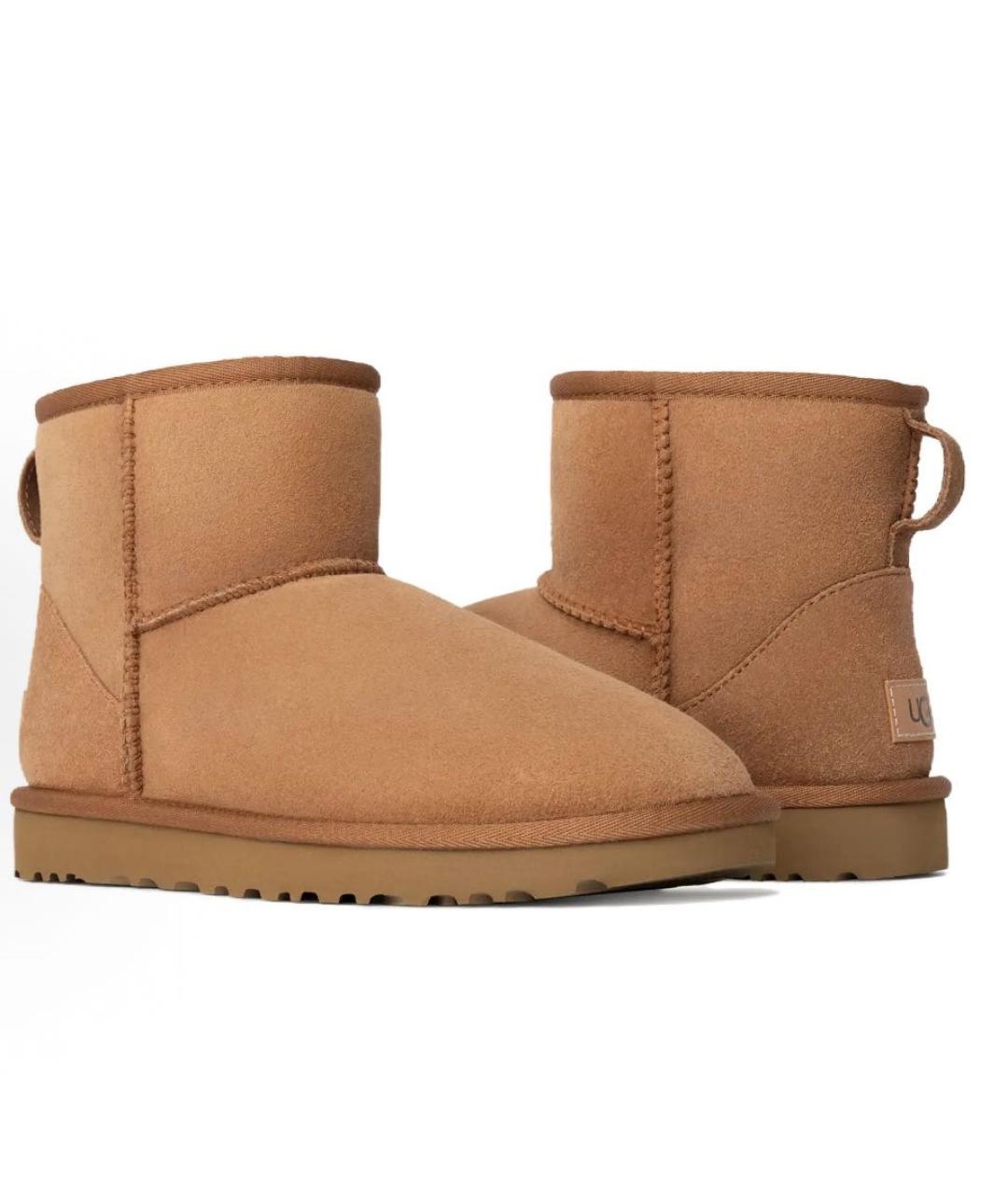 UGG AUSTRALIA Коричневые ботинки, фото 3