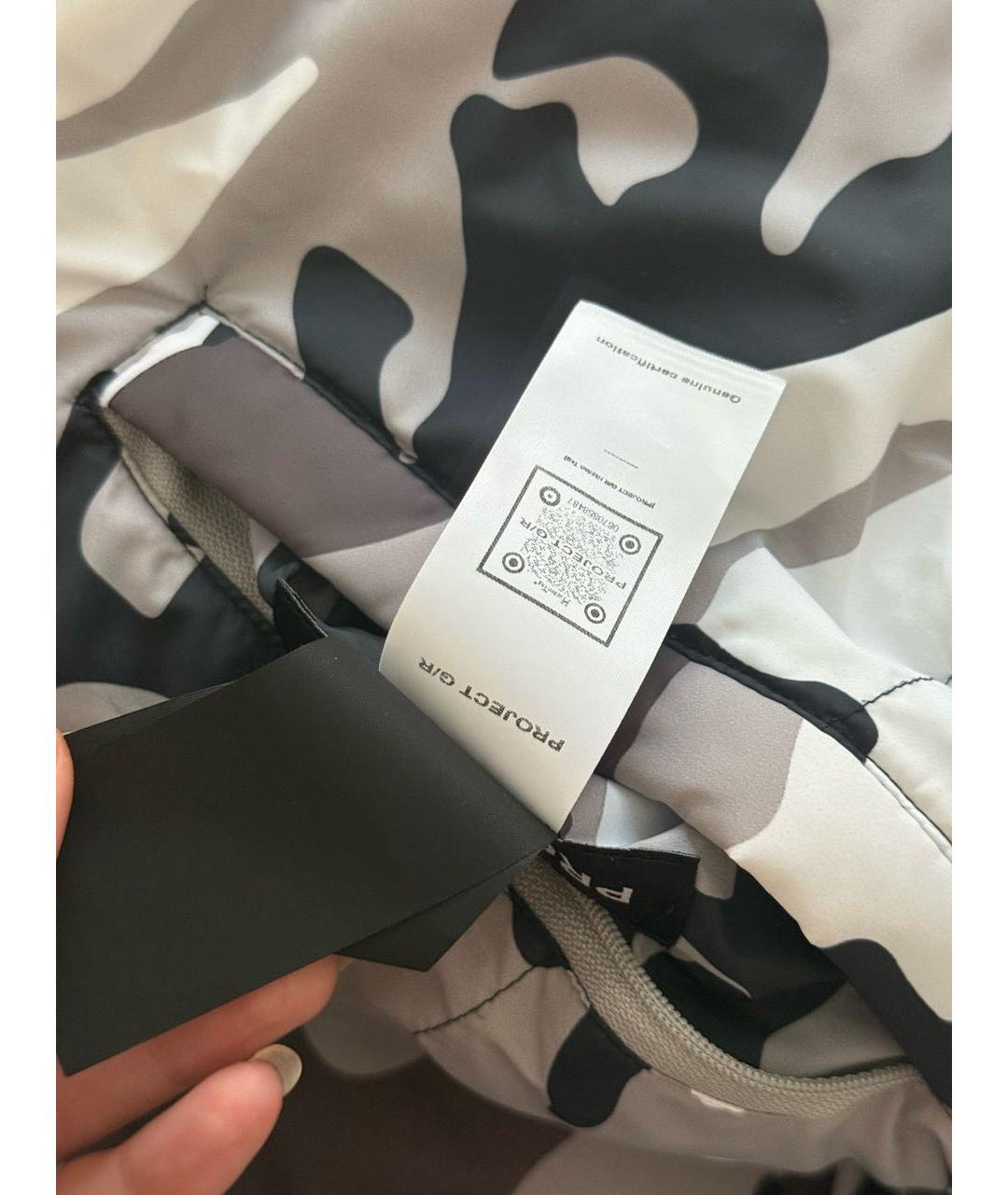 GRAILZ PROJECT G/R Серый хлопковый пуховик, фото 8