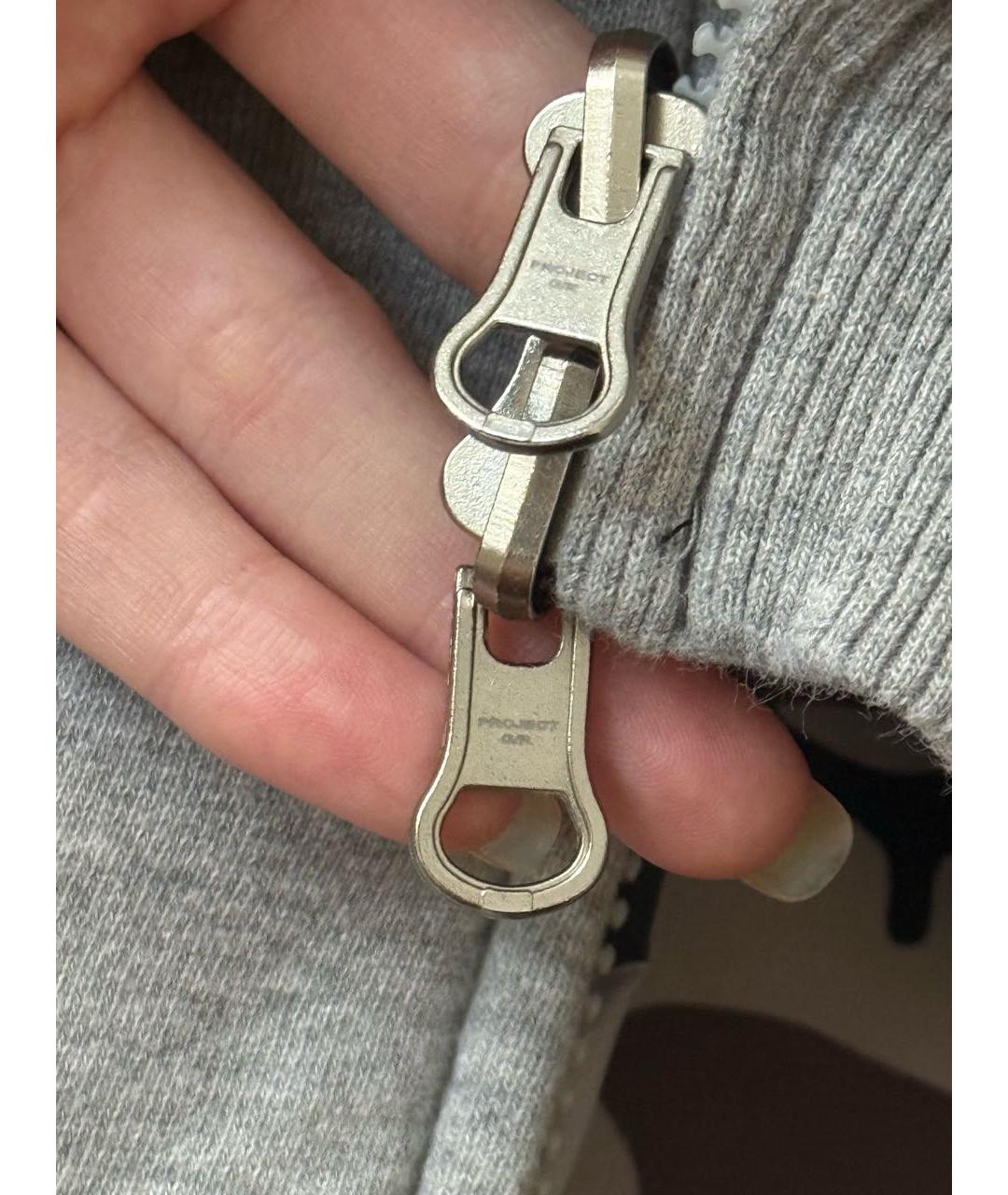 GRAILZ PROJECT G/R Серый хлопковый пуховик, фото 3