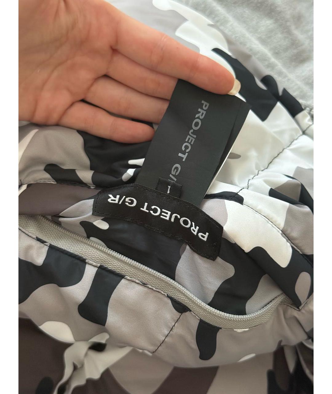 GRAILZ PROJECT G/R Серый хлопковый пуховик, фото 6