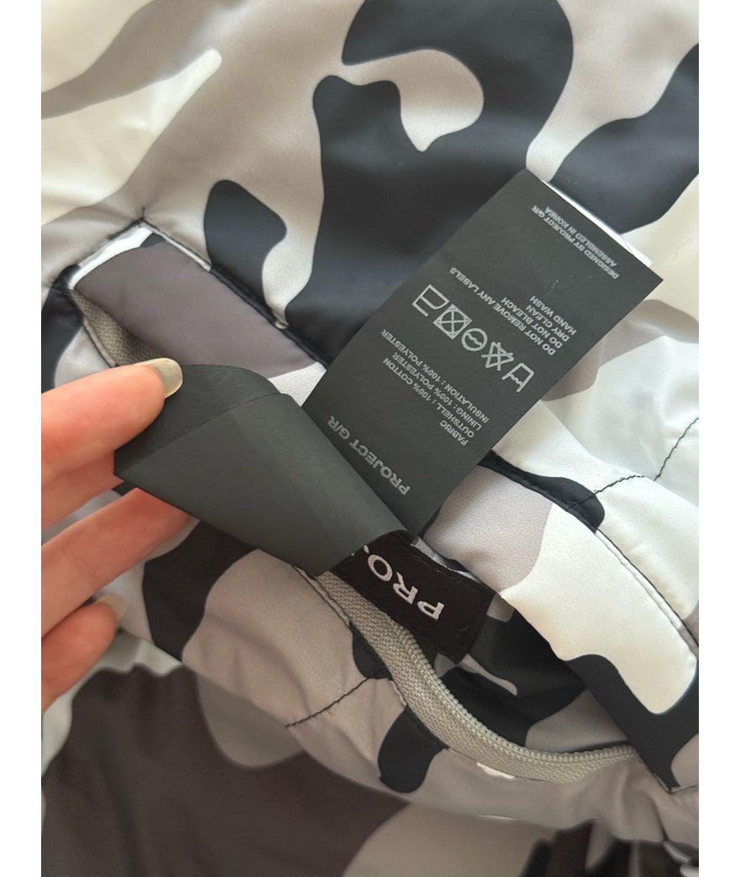 GRAILZ PROJECT G/R Серый хлопковый пуховик, фото 7