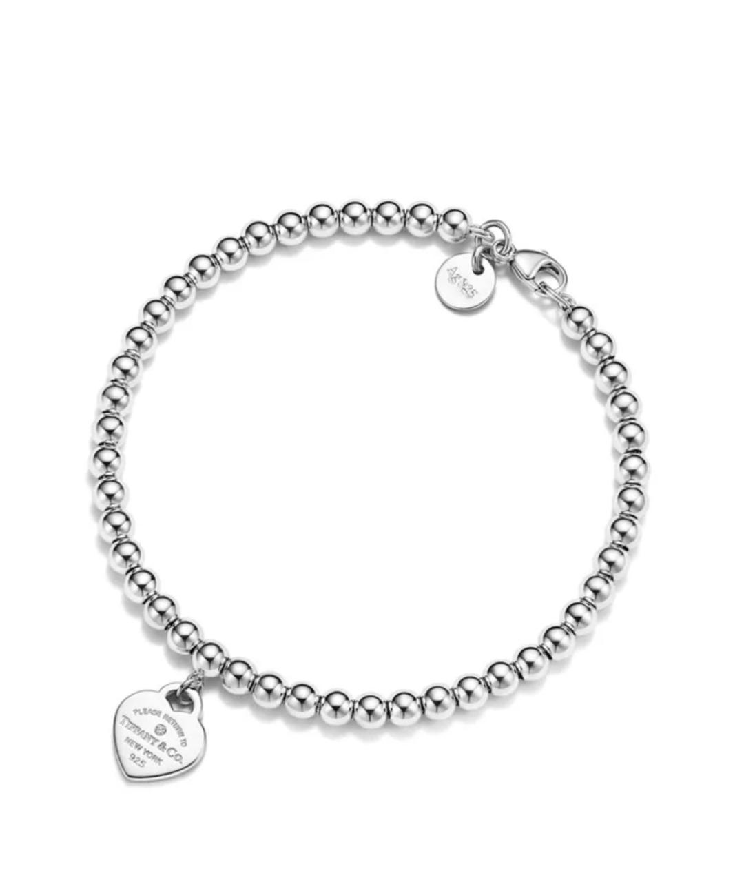 TIFFANY&CO Бирюзовый серебряный браслет, фото 2