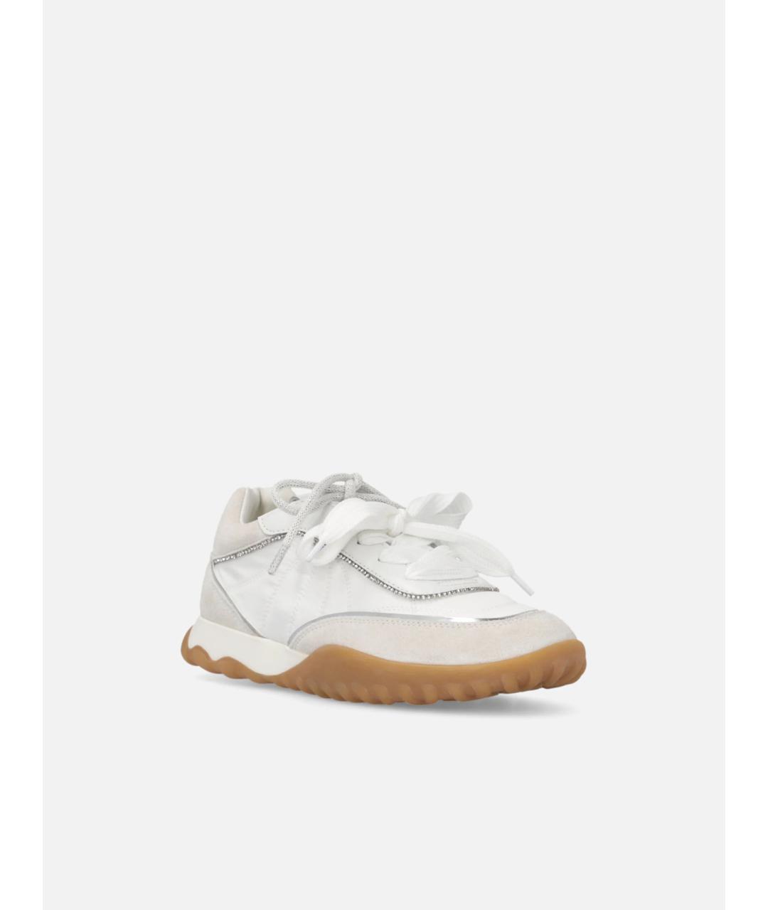 PINKO Белые замшевые кроссовки, фото 2