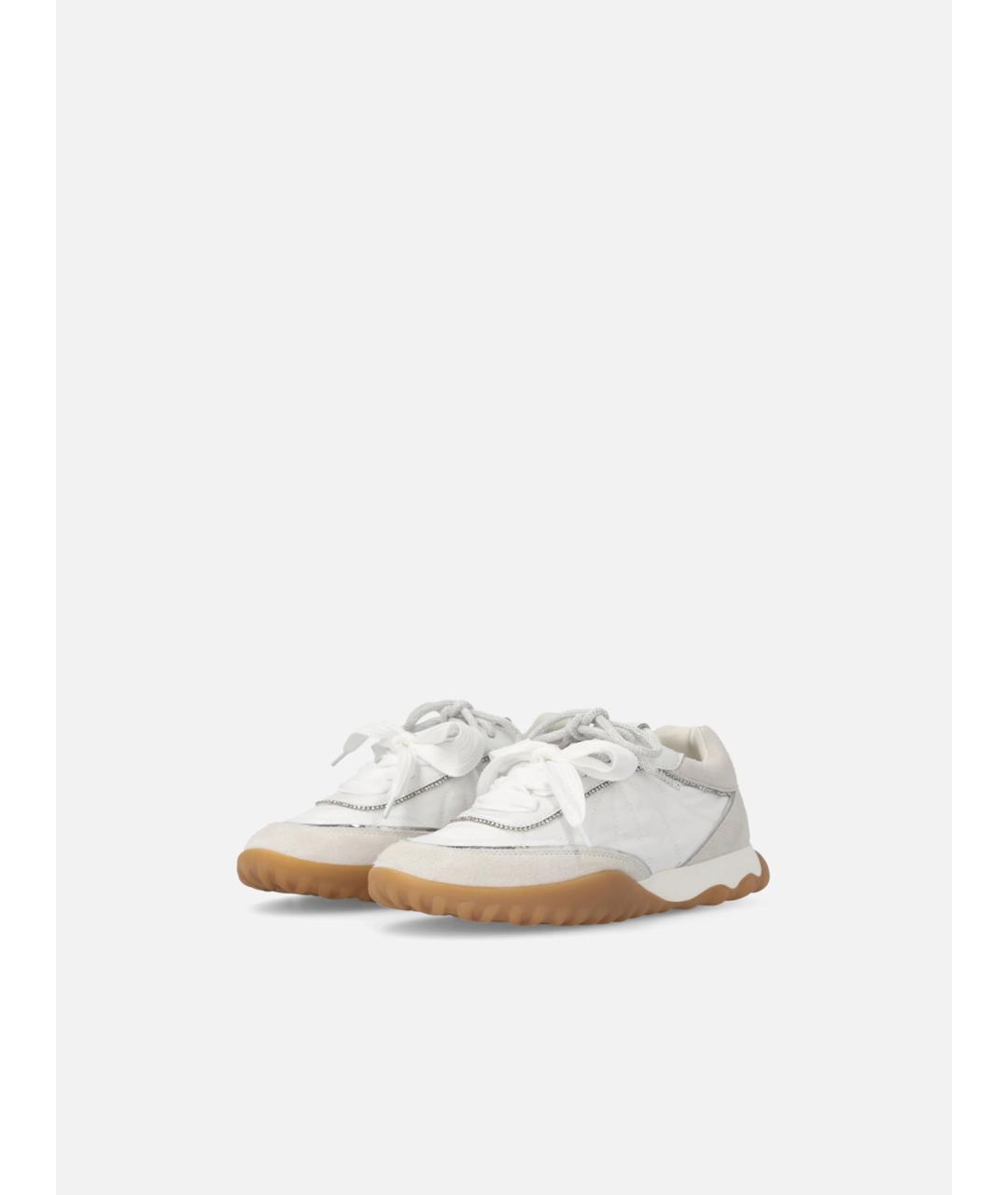 PINKO Белые замшевые кроссовки, фото 6