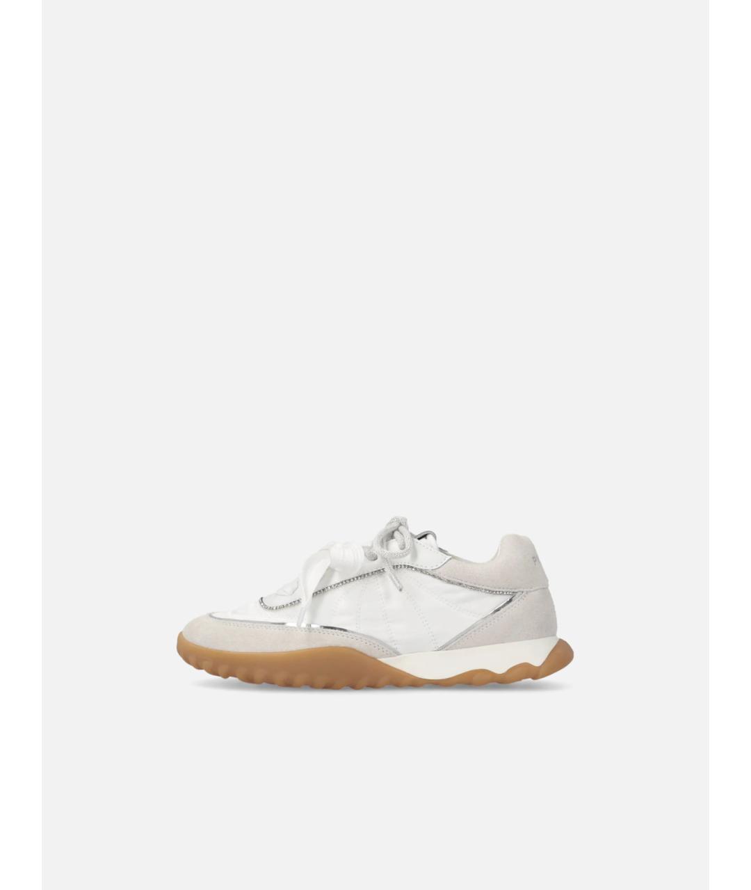 PINKO Белые замшевые кроссовки, фото 5